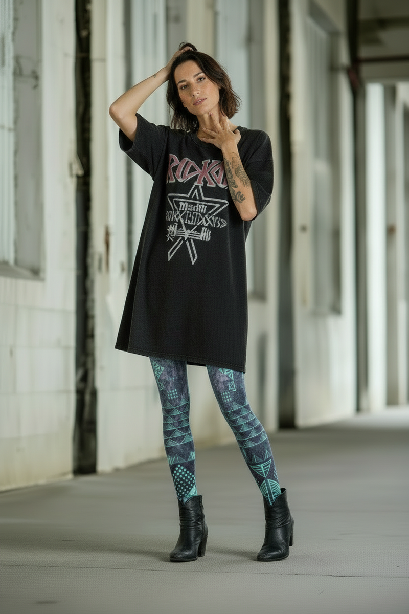 GEOMETRIC LEGGINGS