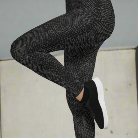 Black Mamba Snake Leggings