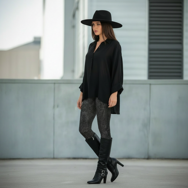 Black Mamba Snake Leggings