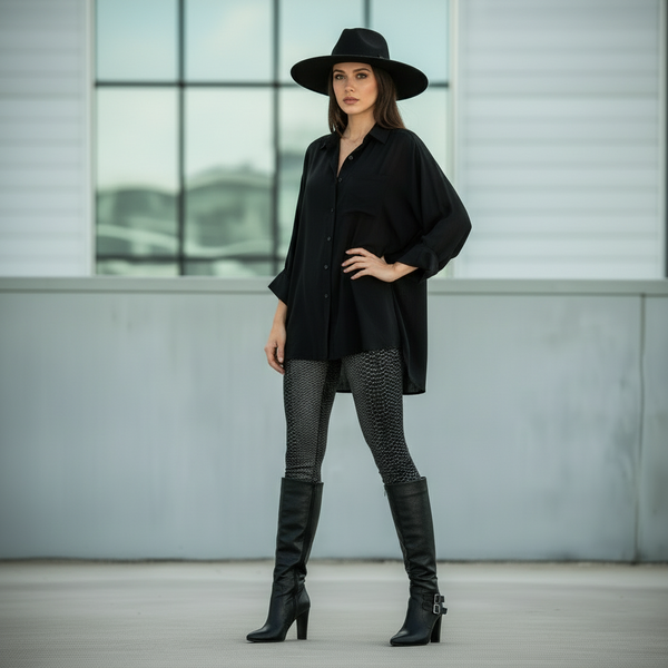 Black Mamba Snake Leggings