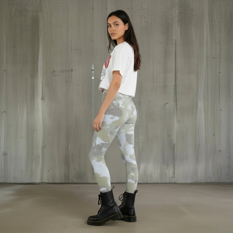 Camouflage Print Leggings