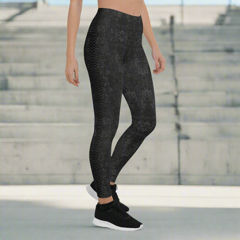 Black Mamba Snake Leggings