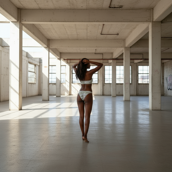 MAYA camouflage bandeau bikini