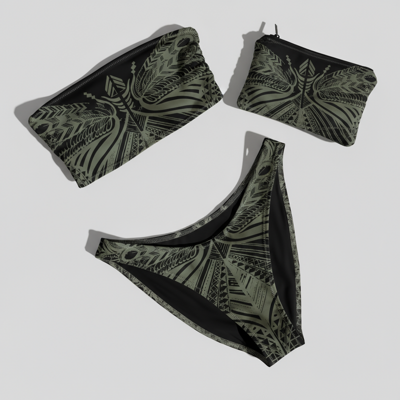 Papillon bandeau bikini