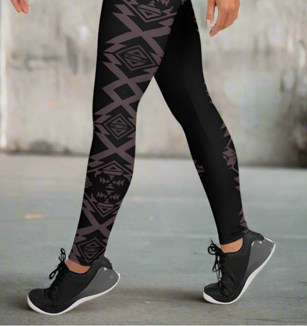 AZTEC TOTEM Yoga Leggings