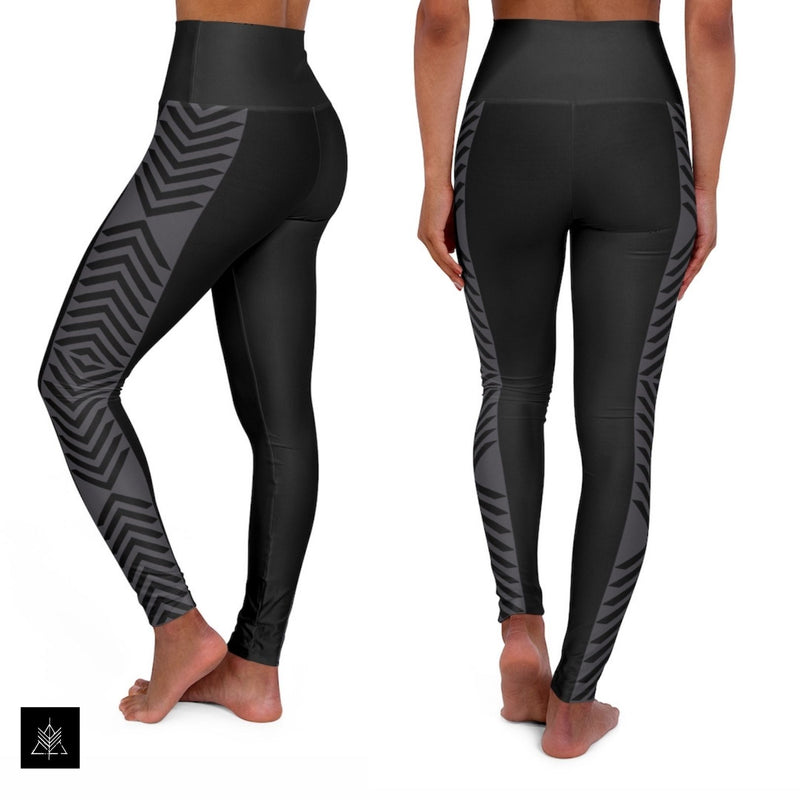 HIGH WAIST FUSION LEGGINGS V BOHO PATTERN