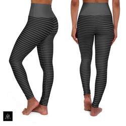 STRIPES HIGH WAIST FUSION LEGGINGS