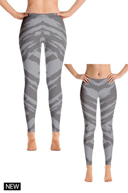 Boho Grey & White NIKITA Gaya Leggings