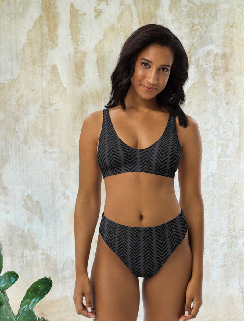 MIRIAM Recycled Boho high-waisted bikini