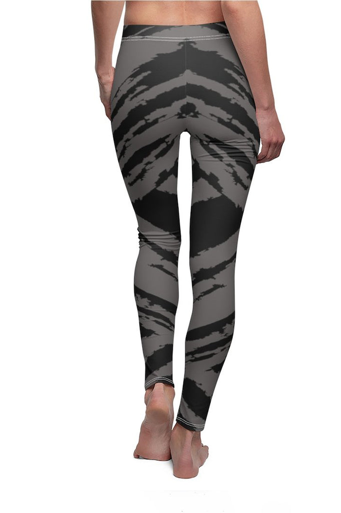 BOHO GREY & BLACK NIKITA GAYA LEGGINGS – iffi creations