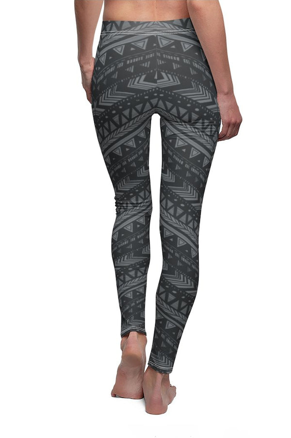 HIGH WAISTED ZIG ZAG TATTOO GAYA LEGGINGS