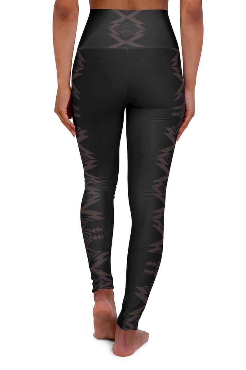 AZTEC HIGH WAIST FUSION LEGGINGS