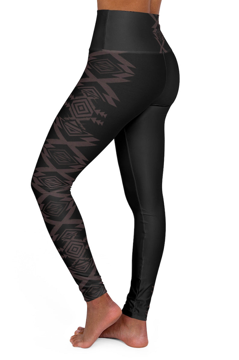 AZTEC HIGH WAIST FUSION LEGGINGS