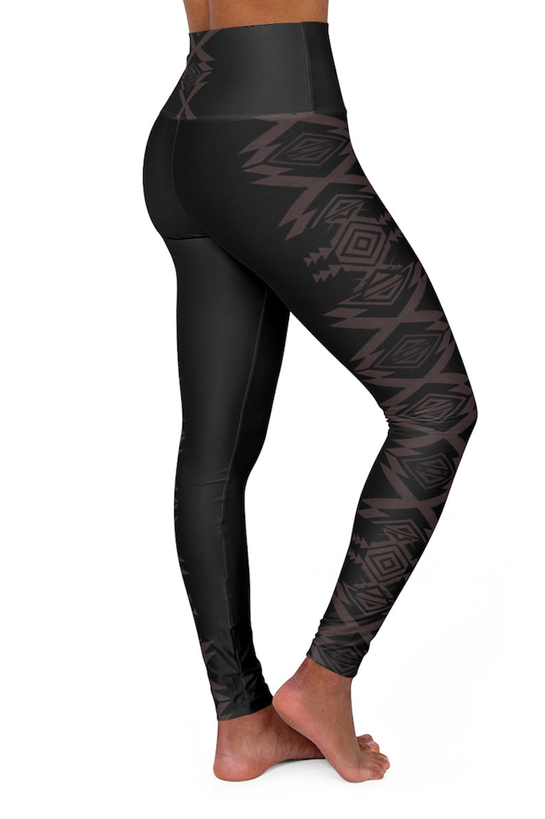 AZTEC HIGH WAIST FUSION LEGGINGS