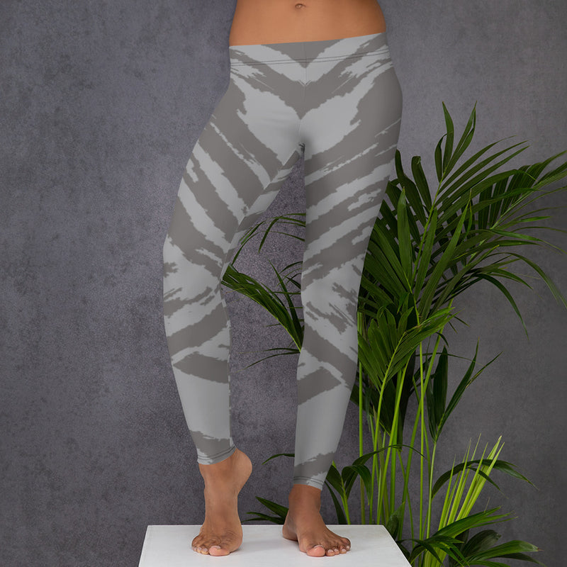 Boho Grey & White NIKITA Gaya Leggings