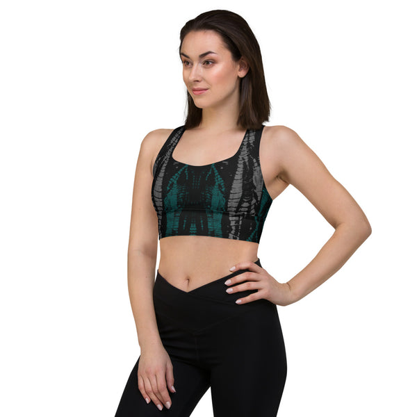 Skater Tie Dye Longline Sport Top