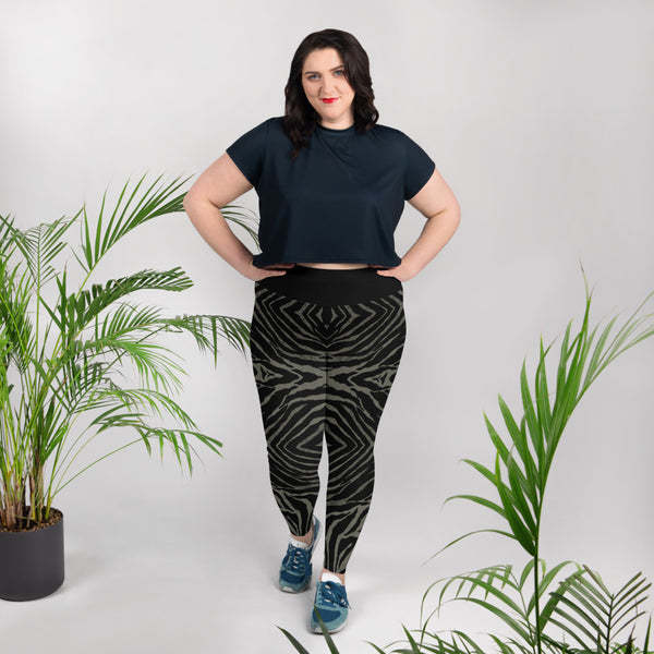 ZEBRA Plus Size Leggings