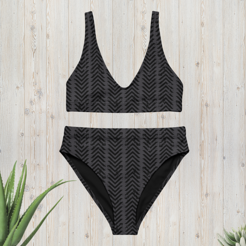 MIRIAM Recycled Boho high-waisted bikini