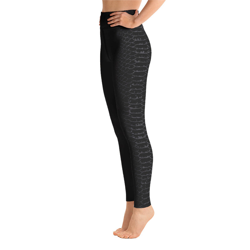 BLACK MAMBA SKIN Yoga Leggings