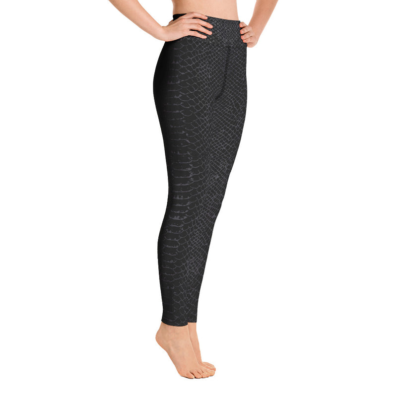 BLACK MAMBA SKIN Yoga Leggings