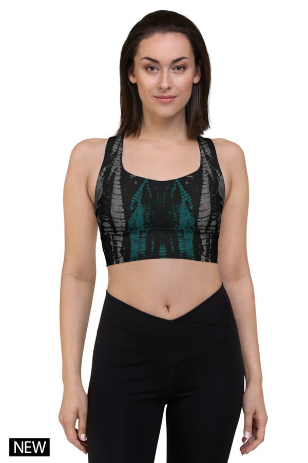 Skater Tie Dye Longline Sport Top